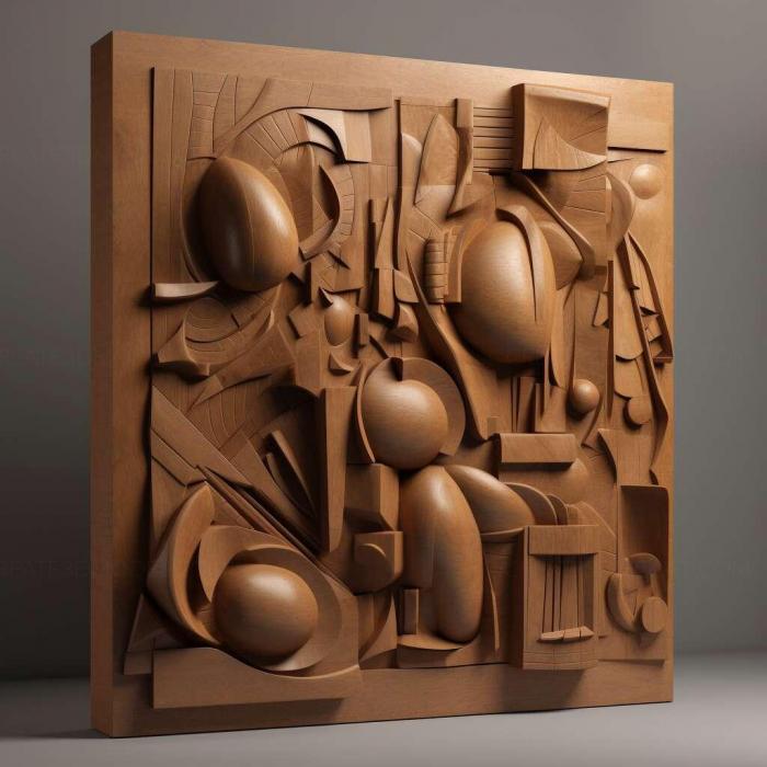 نموذج ثلاثي الأبعاد لآلة CNC 3D Art 